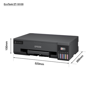 Epson Ecotank Et A Colour Photo Inkjet Printer C Ck By