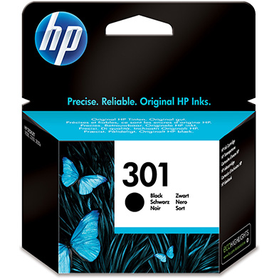 Hp Ch561ee Deskjet 1010 No 301 Black Ink Cartridge 190 Pages