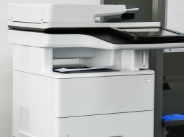 a laser printer