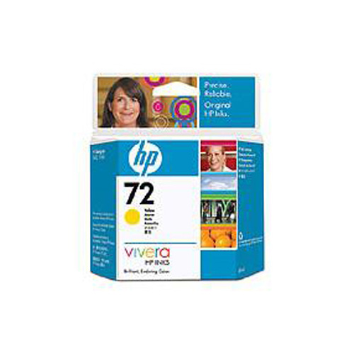 HP No. 72 Ink Cartridge (130 ml) with Vivera Ink (Yellow) in More ...