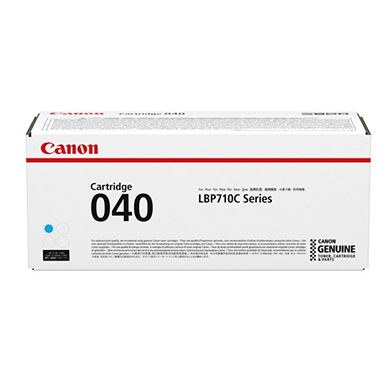 Canon 0458C001AA Cyan 040 Toner Cartridge (5,400 Pages)
