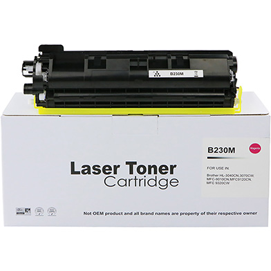 Compatible Magenta Toner Cartridge (1,400 Pages)