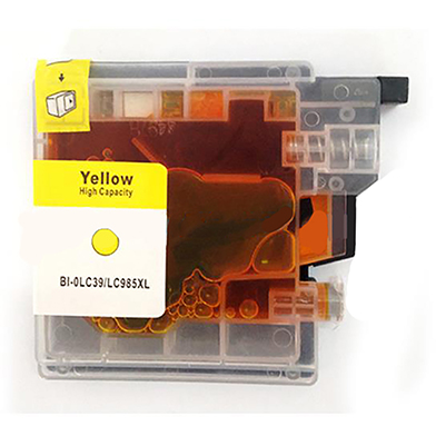 Printerland LC985YPL Compatible Yellow Ink Cartridge (260 Pages)