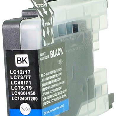 Compatible Brother LC-1280XL High Capacity Black Ink Cartridge (2,400 Pages)