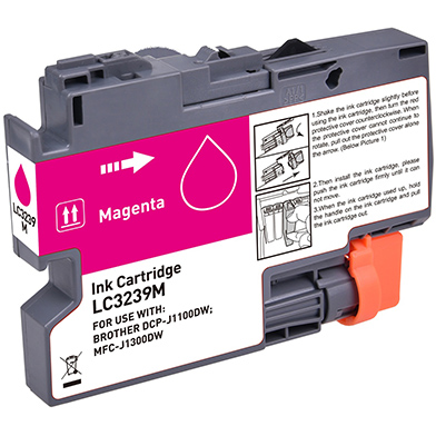 Printerland LC3239XLMPL Compatible Brother LC-3239XL Extra High Yield Magenta Ink Cartridge (5,000 Pages)