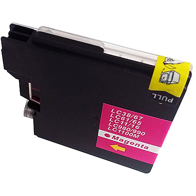 Printerland LC1100MPL Compatible Magenta Ink Cartridge (350 Pages)