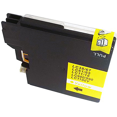 Printerland LC1100YPL Compatible Yellow Ink Cartridge (350 Pages)