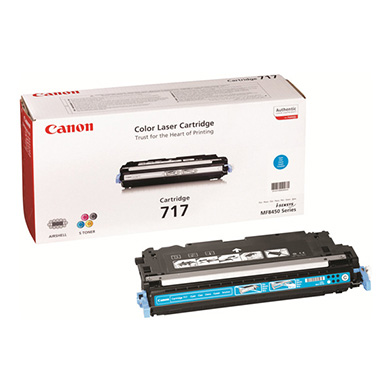 Canon 2577B002AA 717 Cyan Toner Cartridge (4,000 pages)