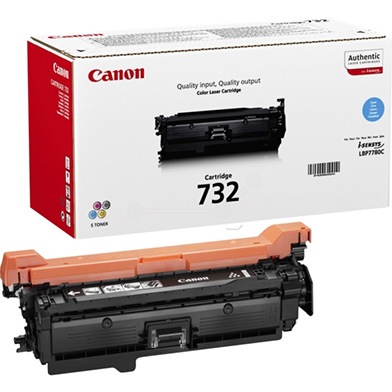 Canon 6262B002 Cyan 732 Toner Cartridge (6,400 Pages)