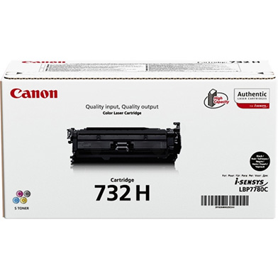 Canon 6264B002 High Capacity Black 732H Toner Cartridge (12,000 Pages)