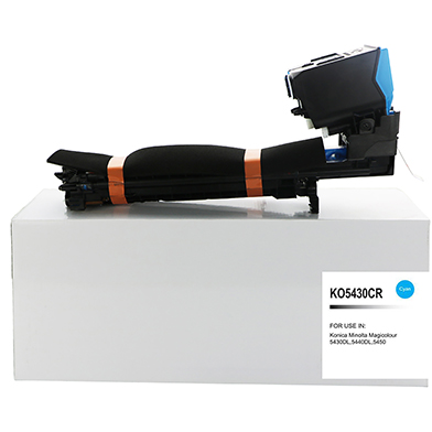 Compatible Konica Minolta Cyan Toner Cartridge (6,000 Pages)