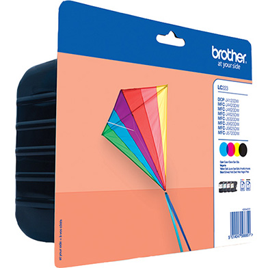 Brother LC-223 Ink Cartridge Multipack CMYK (550 Pages)