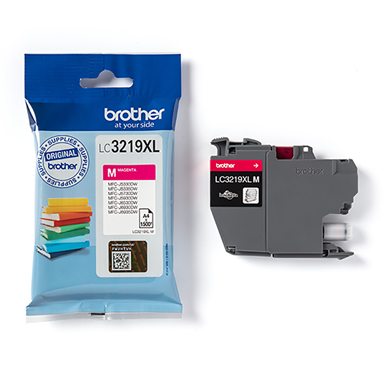 Brother LC3219XLM LC-3219XL Magenta High Yield Ink Cartridge (1,500 Pages)