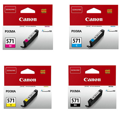 Canon CLI-571 Ink Cartridge Value Pack 