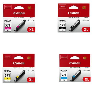 Canon CLI-571XL Ink Cartridge Value Pack 