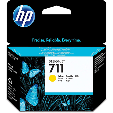 HP CZ132A 711 Yellow Ink Cartridge (29ml)