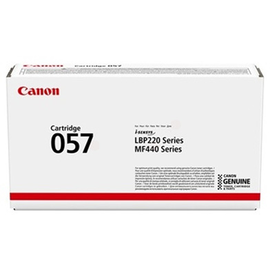 Canon 057 Black Toner Cartridge (3,100 Pages) 