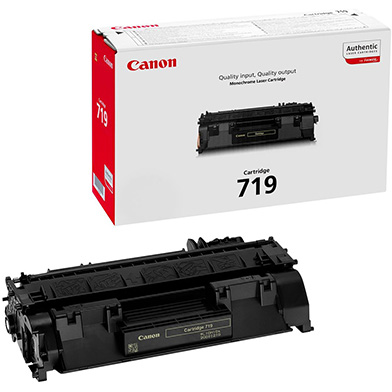 Canon 3479B002AA 719 Black Toner Cartridge (2,100 Pages)
