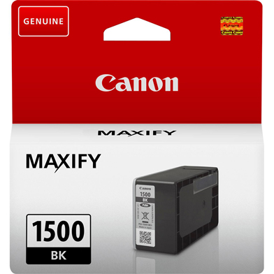 Canon 9218B001 PGI-1500BK Black Ink Cartridge (400 Pages)