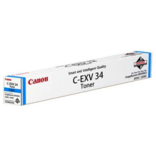 Canon 3783B002 C-EXV34 Cyan Toner Cartridge (19,000 Pages)