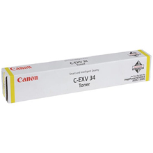 Canon 3785B002 C-EXV34 Yellow Toner Cartridge (19,000 Pages)