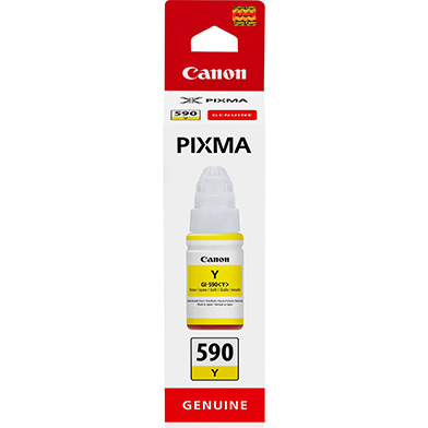 Canon 1606C001 GI-590 Yellow Ink Bottle (7,000 Pages)