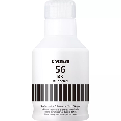 Canon 4412C001 GI-56BK Black Ink Bottle (6,000 Pages)
