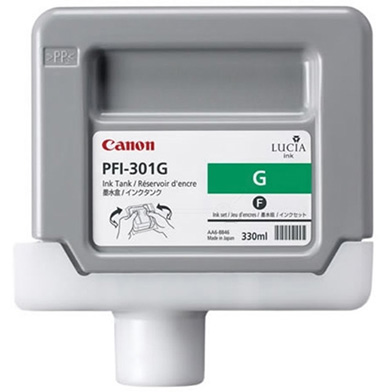 Canon 1493B001AA PFI-301G Green Ink Cartridge (330ml)