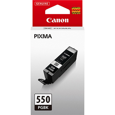 Canon 6496B001 PGI-550PGBK Pigment Black Ink Cartridge (300 Pages)