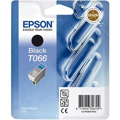 Epson T066 Black Ink Cartridge (10ml)