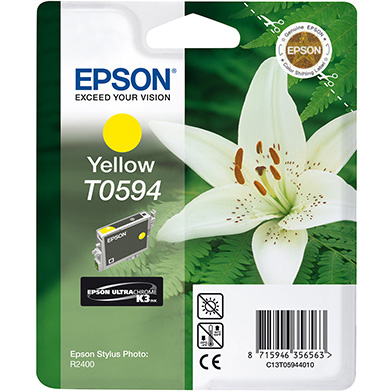 Epson C13T05944010 T0594 Yellow Ink Cartridge (13ml)