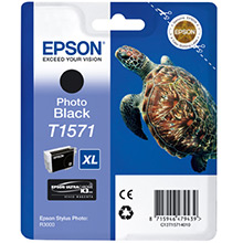 Epson T1571 Photo Black Ink Cartridge (25.9ml)