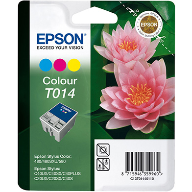 Epson T0143 3 Colour Ink Cartridge (25ml)