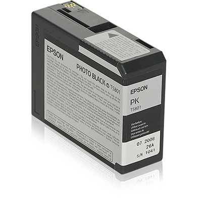 Epson Photo Black T5801 Ink Cartridge (80ml)