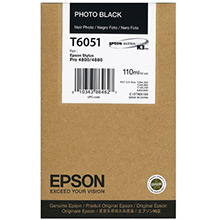 Epson Photo Black T6051 Ink Cartridge (110ml)