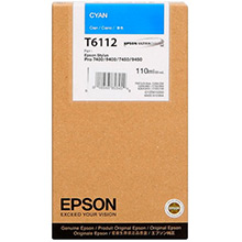 Epson Cyan T6112 Ink Cartridge (110ml)