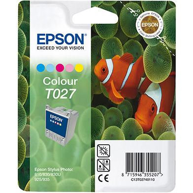 Epson T027 5 Colour Ink Cartridge (46ml)