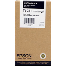 Epson Photo Black T6021 Ink Cartridge (110ml)