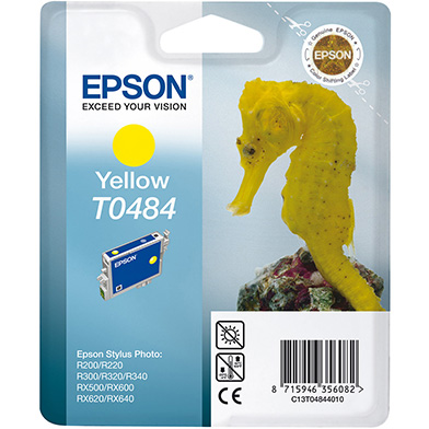 Epson C13T04844010 T0484 Yellow Ink Cartridge (13ml)