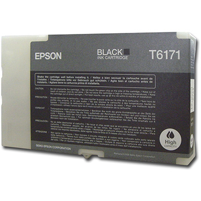 Epson C13T617100 Black T6171 High Capacity Ink Cartridge (4,000 Pages)