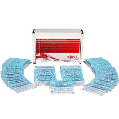 Fujitsu CON-CLE-W72 F1 Scanner Cleaning Wipes (72 Pack)