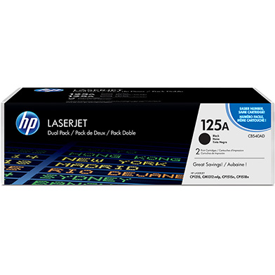 HP 125A Black Toner Dual Pack (2 x 2,200 Pages)