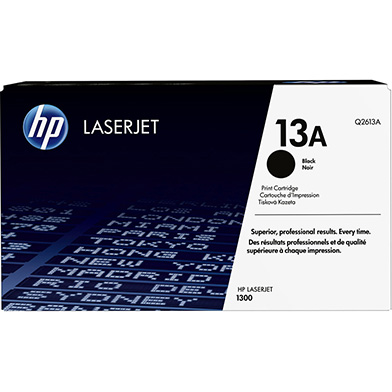 HP 13A Black LaserJet Printer Cartridge (2,500 Pages)