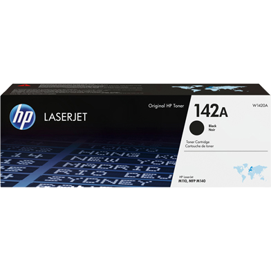 HP W1420A 142A Black Toner Cartridge (950 Pages)