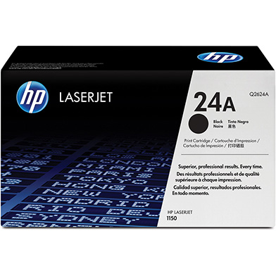 HP Q2624A 24A LaserJet Printer Cartridge (2,500 Pages)