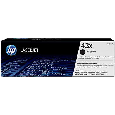 HP 43X Black Print Cartridge (30,000 Pages)