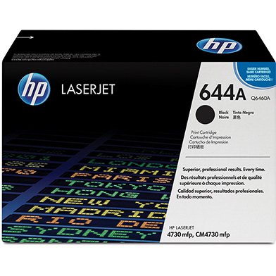 HP Q6460A 644A Black Print Cartridge (12,000 Pages)