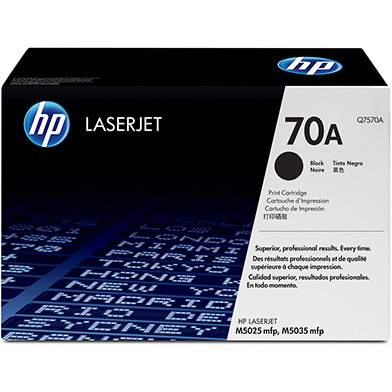 HP 70A Black Print Cartridge with Smart Printing Technology (15,000 Pages)