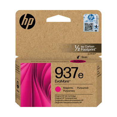 HP 4S6W7NE 937e EvoMore Magenta Ink Cartridge (1,650 Pages)