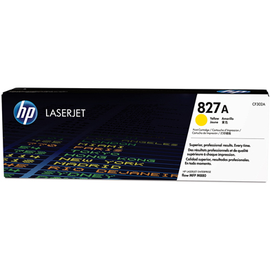 HP CF302A 827A Yellow Toner Cartridge (32,000 Pages)